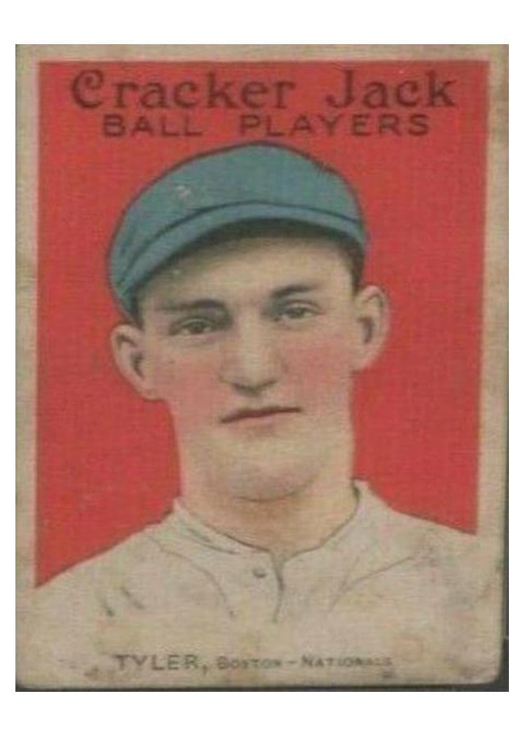 1915 Cracker Jack Lefty Tyler #146 card