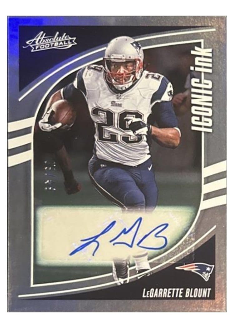 2025 Panini Absolute Iconic Ink LeGarrette Blount #II-LBT card