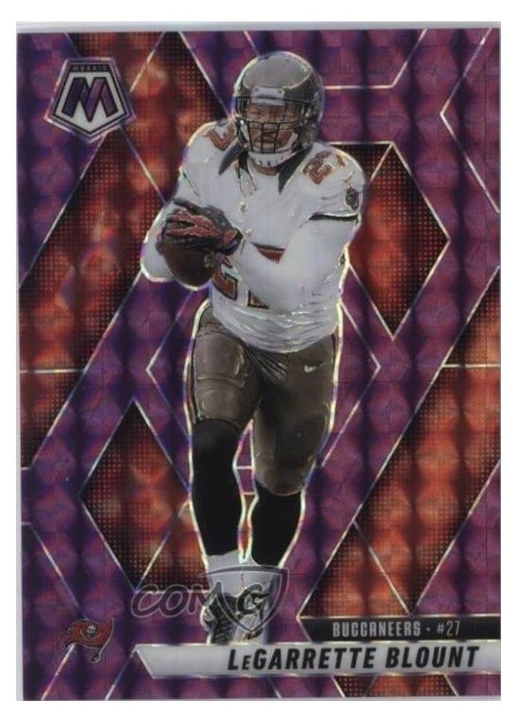 2025 Panini Mosaic Base Set LeGarrette Blount Purple #56 card