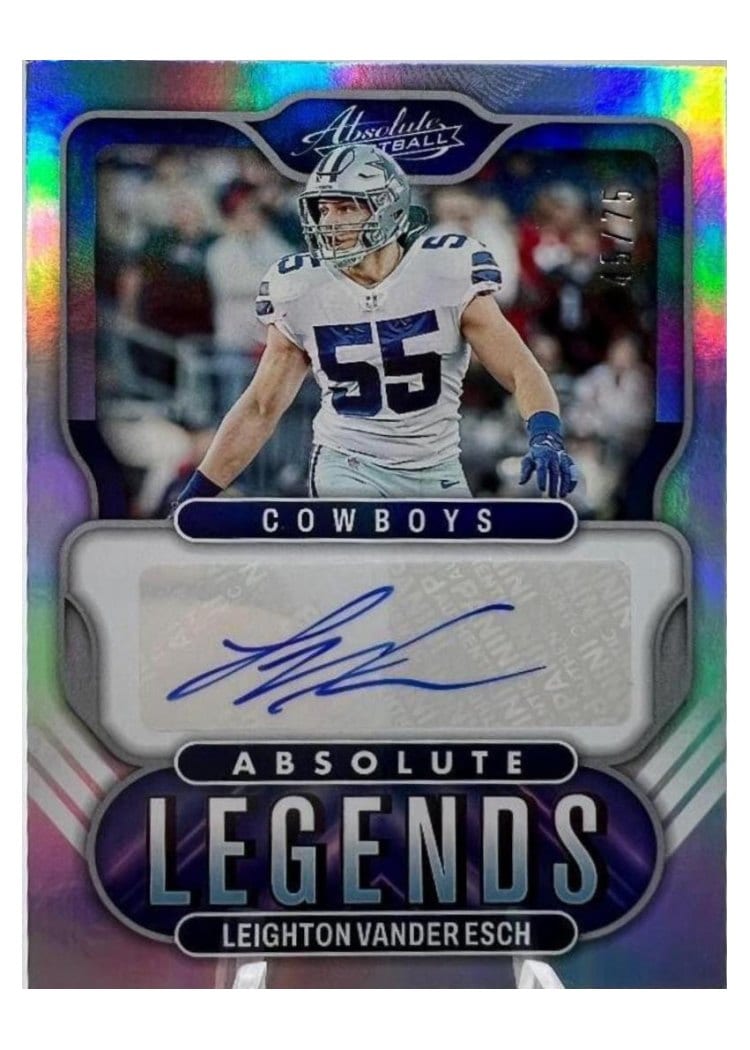 2022 Panini Absolute Absolute Legends Leighton Vander Esch #AL-LV card