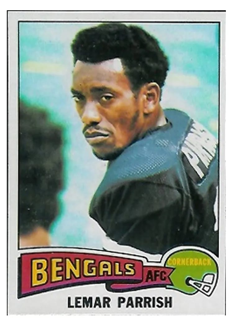 1975 Topps Lemar Parrish #280 card