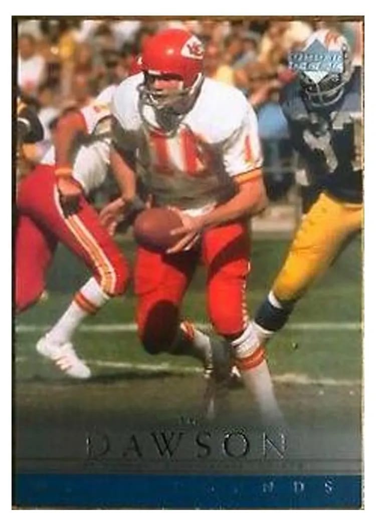 2000 Upper Deck Legends Len Dawson #32 card