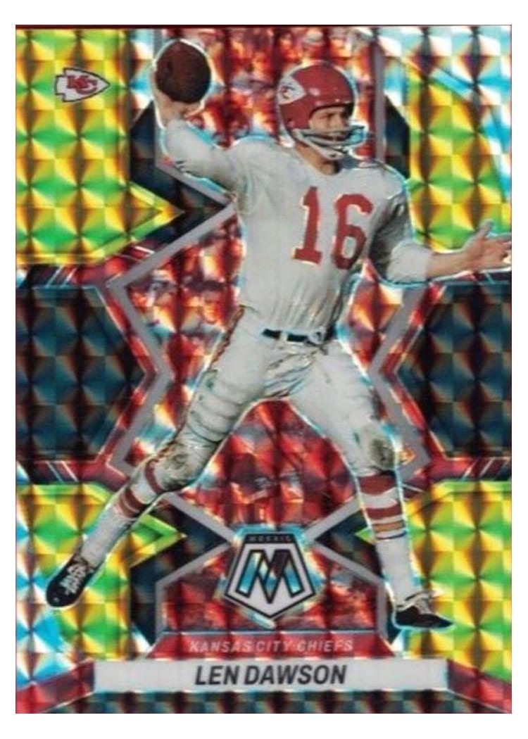 2022 Panini Mosaic Base Set Len Dawson #237 card