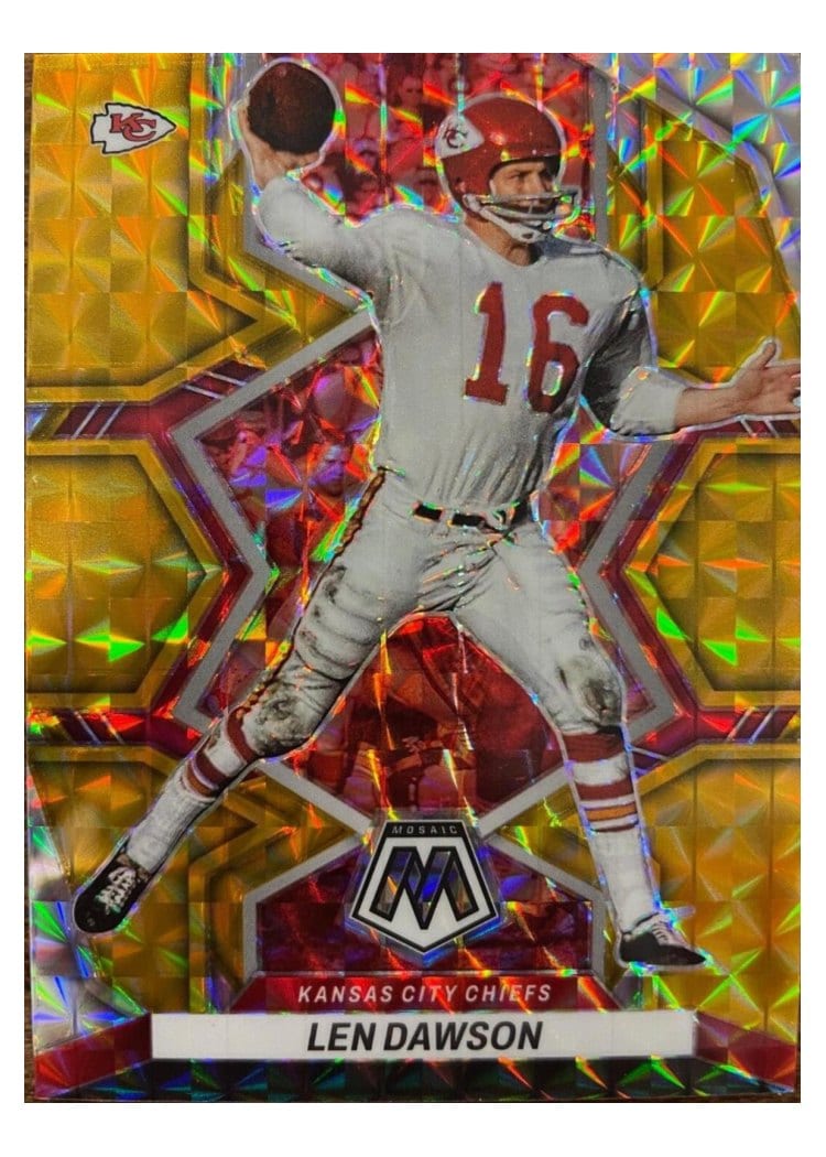 2022 Panini Mosaic Base Set Len Dawson #237 card