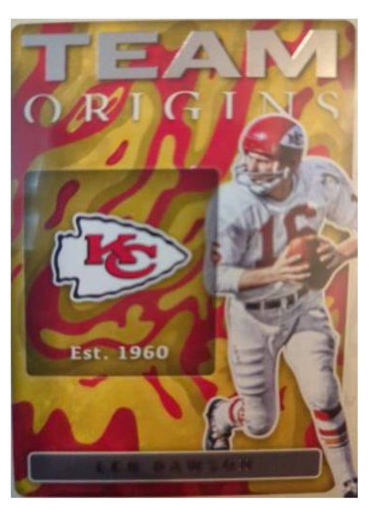2022 Panini Origins Team Origins Len Dawson #TO-1 card