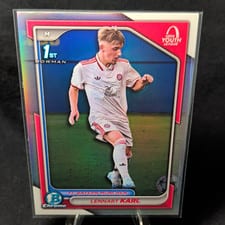 2024 Topps Chrome UEFA Bowman Youth League Lennart Karl #BU-LK card