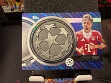 2025-26 Topps UEFA Club Competitions Starball Commemorative Relics Lennart Karl #SCR-LK