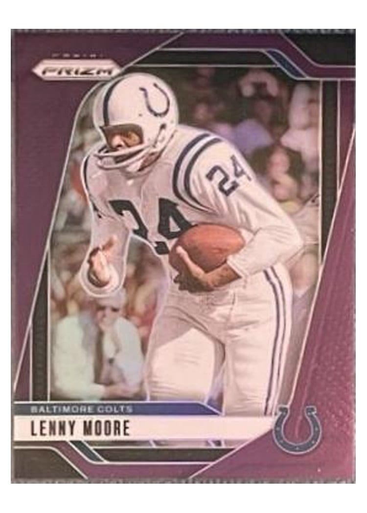 2024 Panini Prizm Base Set Lenny Moore #296 card