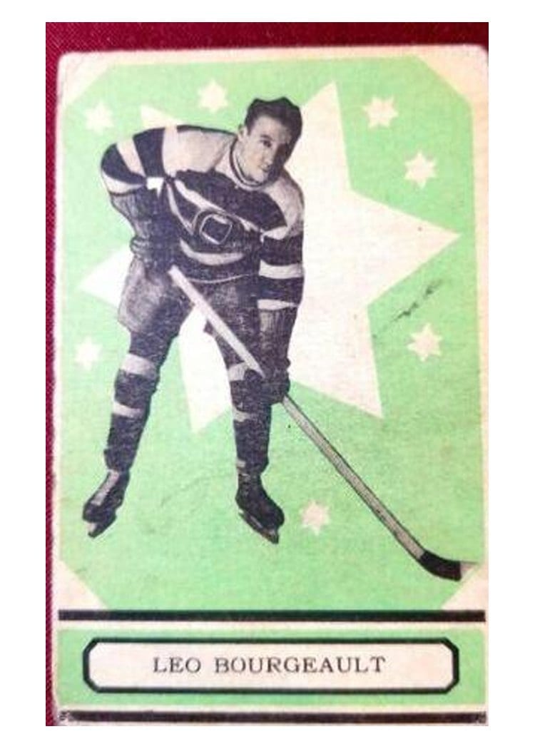 1933 O-Pee-Chee Leo Bourgeault #28 card