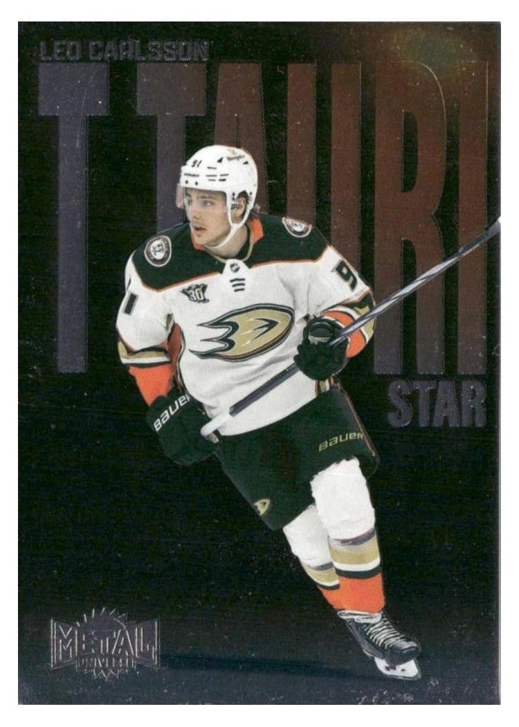 2023-24 SkyBox Metal Universe T Tauri Phase Leo Carlsson #TTP-9 card
