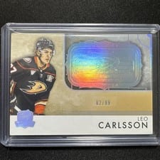 2023-24 Upper Deck The Cup Rookie Rink Gallery Leo Carlsson #RGCA-V3 card