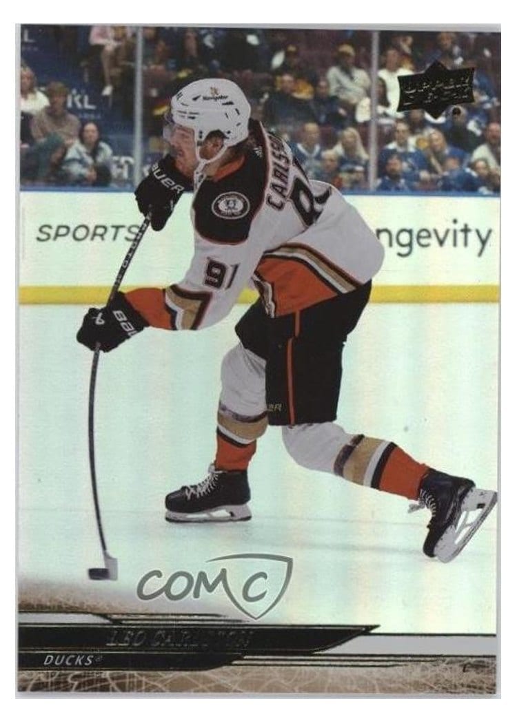 2024-25 Upper Deck Base Set Leo Carlsson #253 card