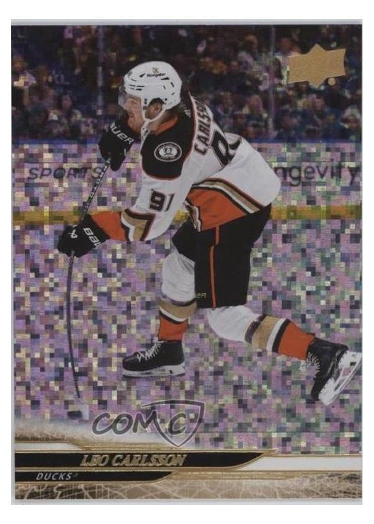 2024-25 Upper Deck Base Set Leo Carlsson #253 card