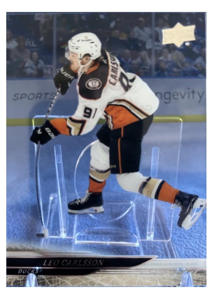2024-25 Upper Deck Base Set Leo Carlsson #253 card