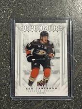2024-25 Upper Deck Sophomore Sensations Leo Carlsson #SO-3 card
