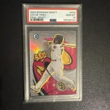 2024 Bowman Draft Final Draft Leo De Vries #FD-9 card