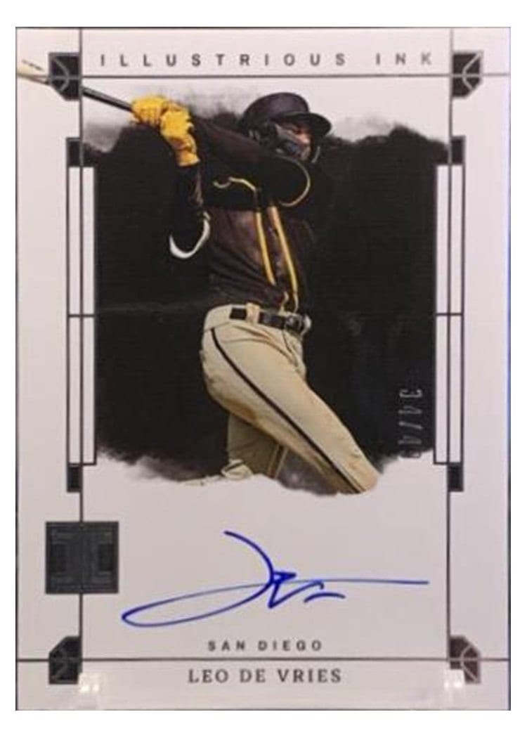 2024 Panini Impeccable Illustrious Ink Leo De Vries #II-LDV