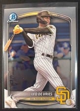 2025 Bowman Chrome Prospects Leo De Vries #BCP-59