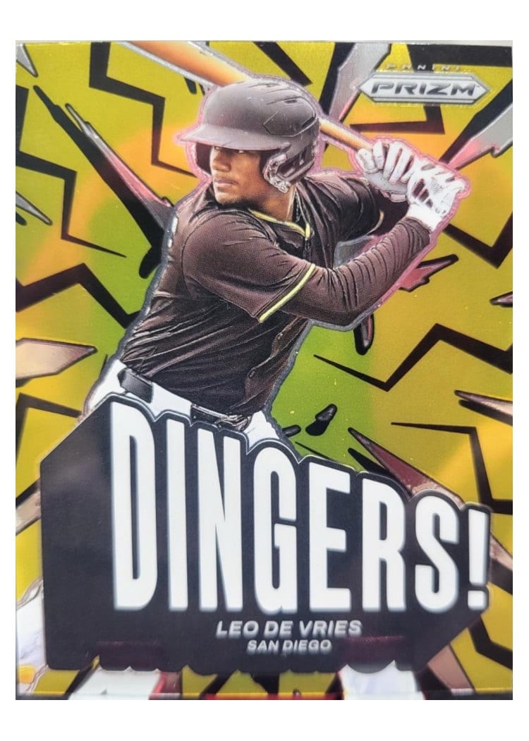 2025 Panini Prizm Dingers! Leo De Vries #15 card