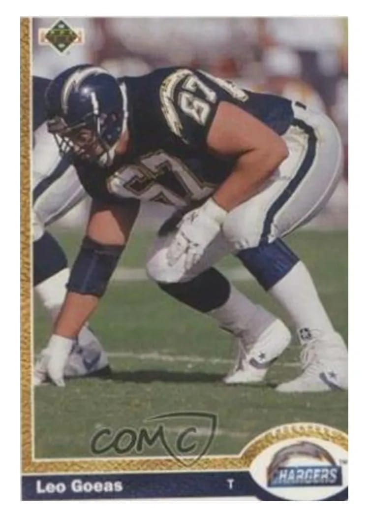1991 Upper Deck Leo Goeas #216 card