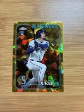 2024 Topps Chrome Update Sapphire Edition Base Set Leo Rivas #USCS279 card