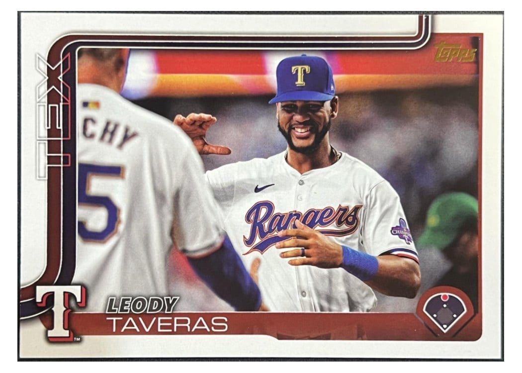 2025 Topps Base Set Leody Taveras #50 card