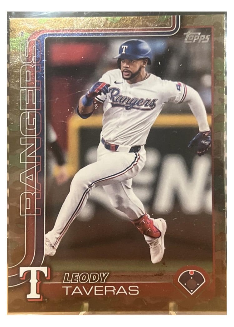 2025 Topps Base Set Leody Taveras Wood #50 card