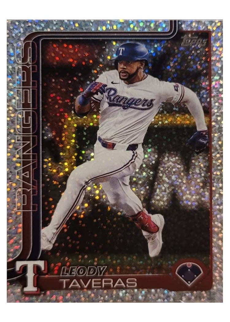 2025 Topps Base Set Leody Taveras Confetti #50 card