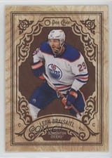 2023-24 O-Pee-Chee Wood Variants Leon Draisaitl #W-LD card