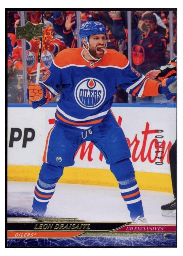 2024-25 Upper Deck Base Set Leon Draisaitl #313 card