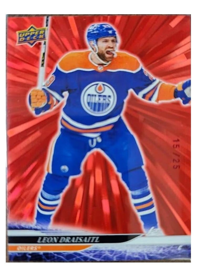 2024-25 Upper Deck Base Set Leon Draisaitl #313 card