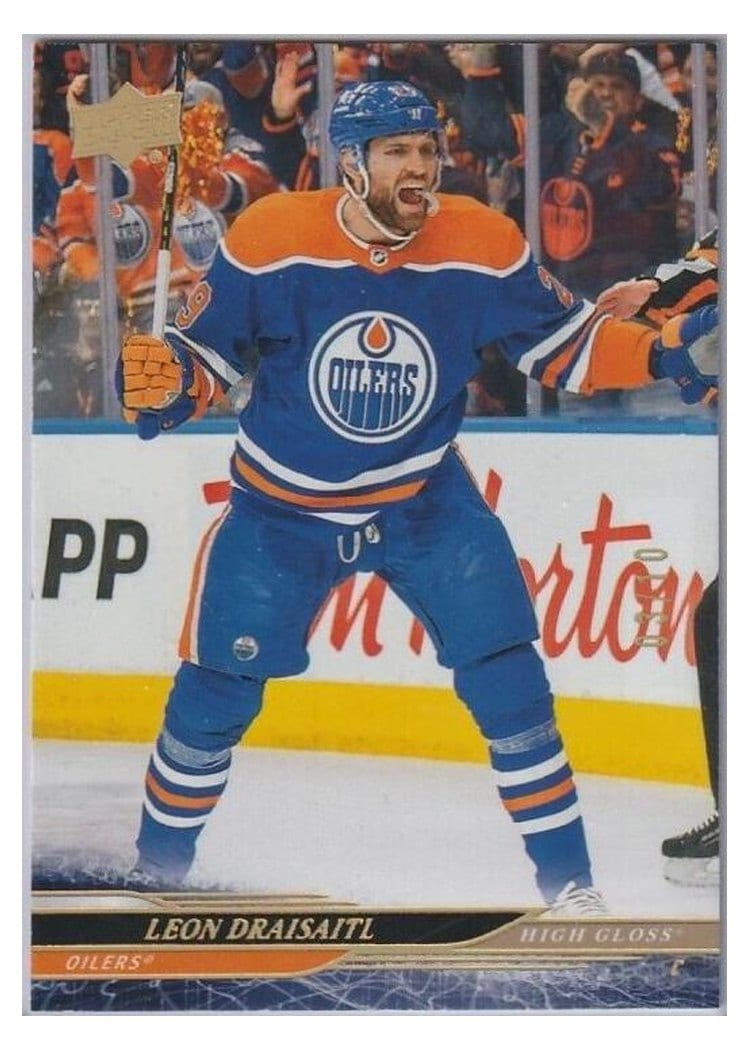 2024-25 Upper Deck Base Set Leon Draisaitl #313 card
