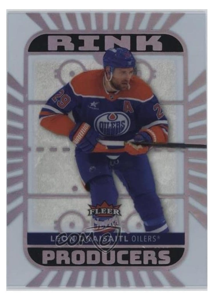 2025-26 Fleer Ultra Rink Producers Leon Draisaitl #RP-8 card