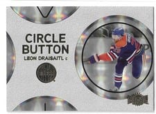 2025-26 SkyBox Metal Universe Circle Button Leon Draisaitl #CB-1 card
