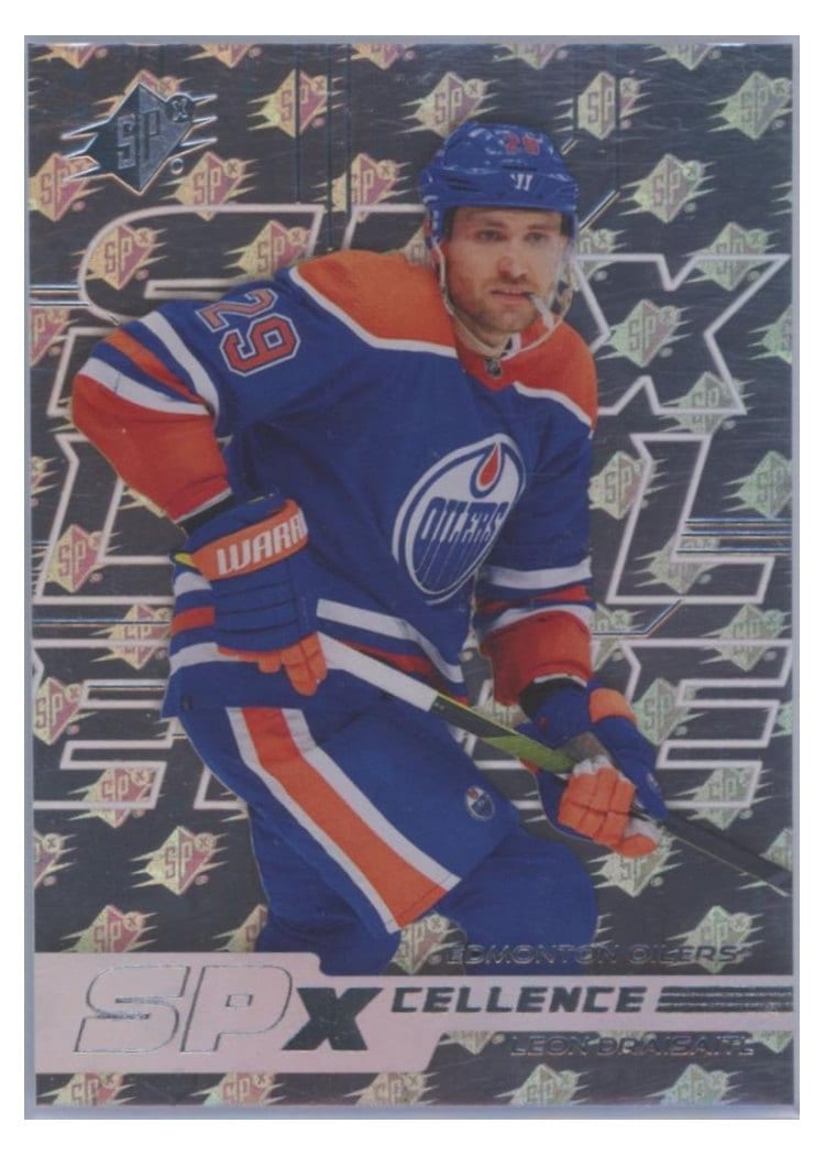 2025-26 SPx 2024 Update - SPxCellence Autos Parallel Leon Draisaitl #XC-LD card