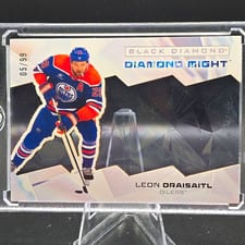 2025-26 Upper Deck Black Diamond Diamond Might Leon Draisaitl #DM-LD card