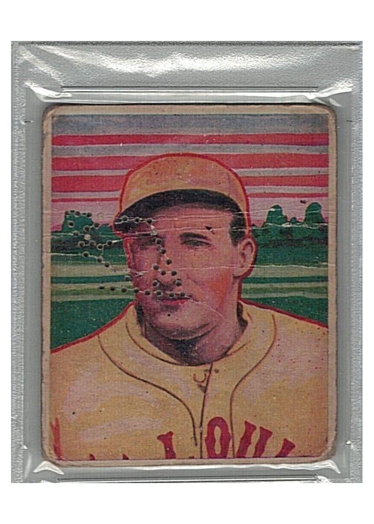 1933 George C. Miller Leon Goose Goslin card