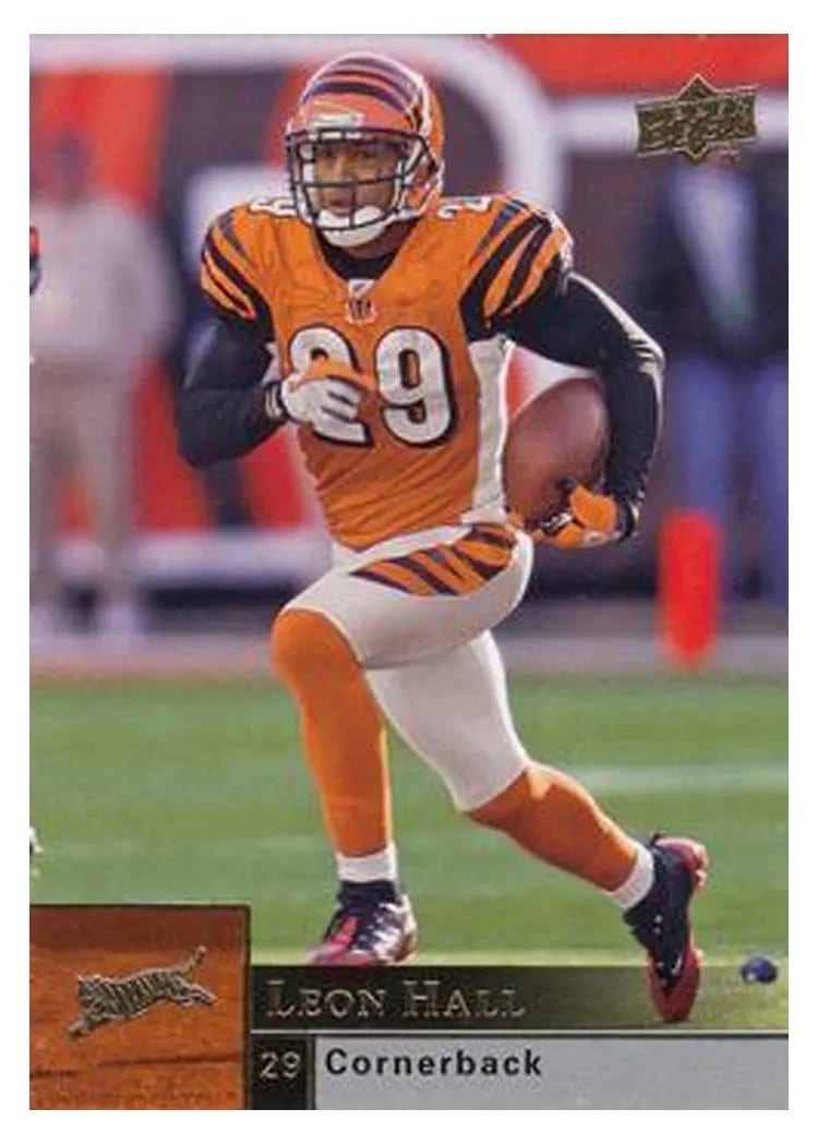 2009 Upper Deck Leon Hall #42 card