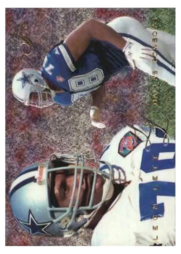 1995 Flair Leon Lett #55 card