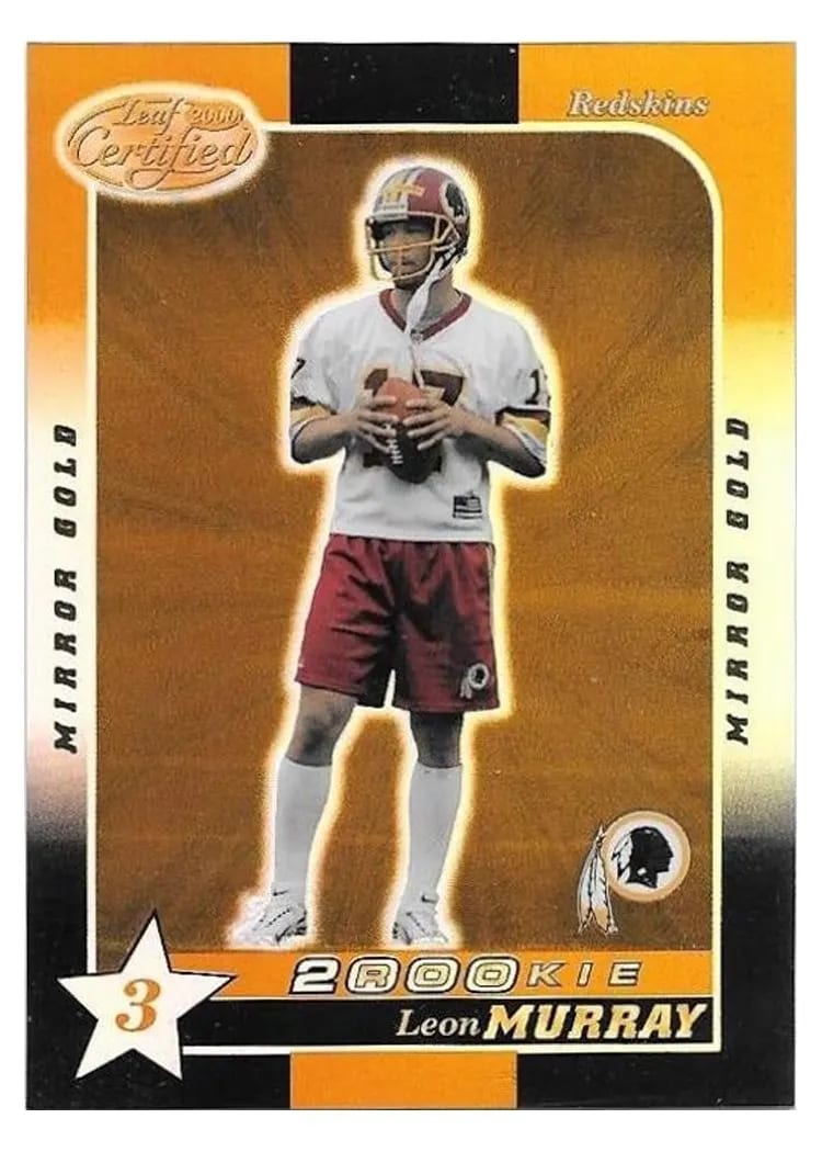 2000 Leaf Certified Leon Murray #171 card