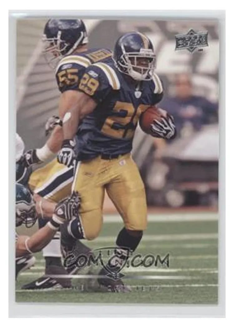 2008 Upper Deck Leon washington #134 card