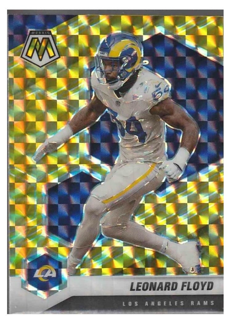 2021 Panini Mosaic Base Set Leonard Floyd #121 card