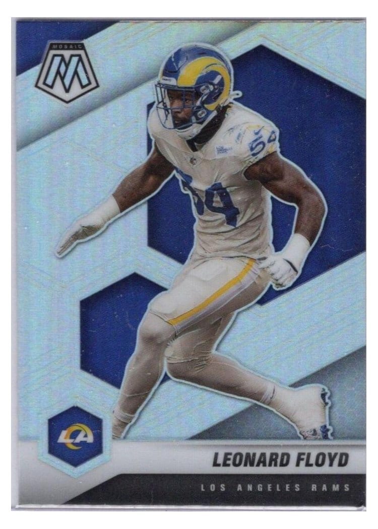 2021 Panini Mosaic Base Set Leonard Floyd #121 card