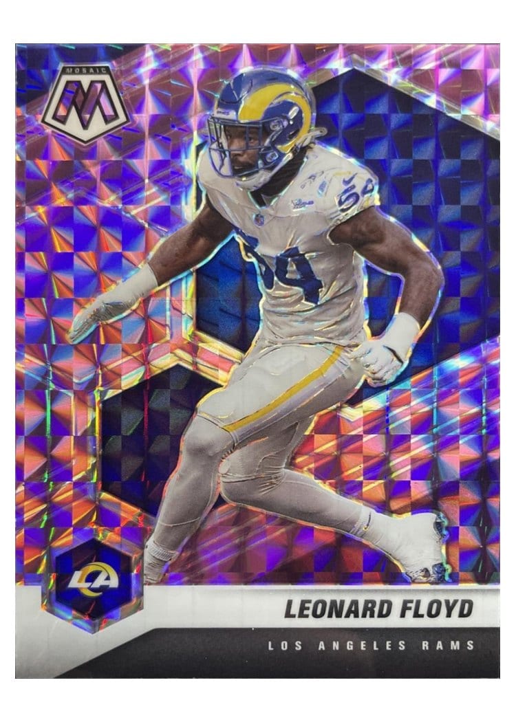 2021 Panini Mosaic Base Set Leonard Floyd #121 card