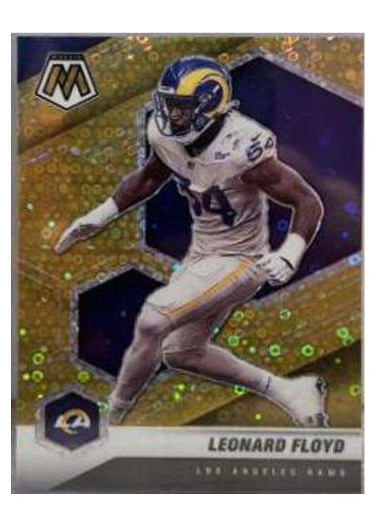 2021 Panini Mosaic Base Set Leonard Floyd #121 card