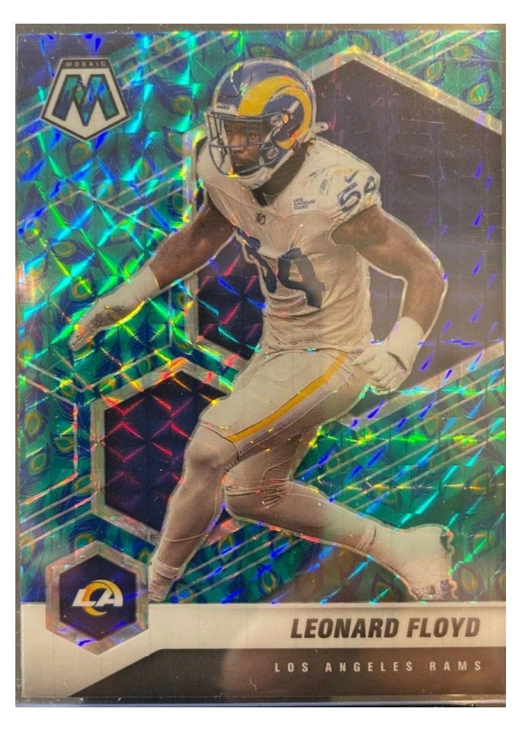 2021 Panini Mosaic Base Set Leonard Floyd #121 card