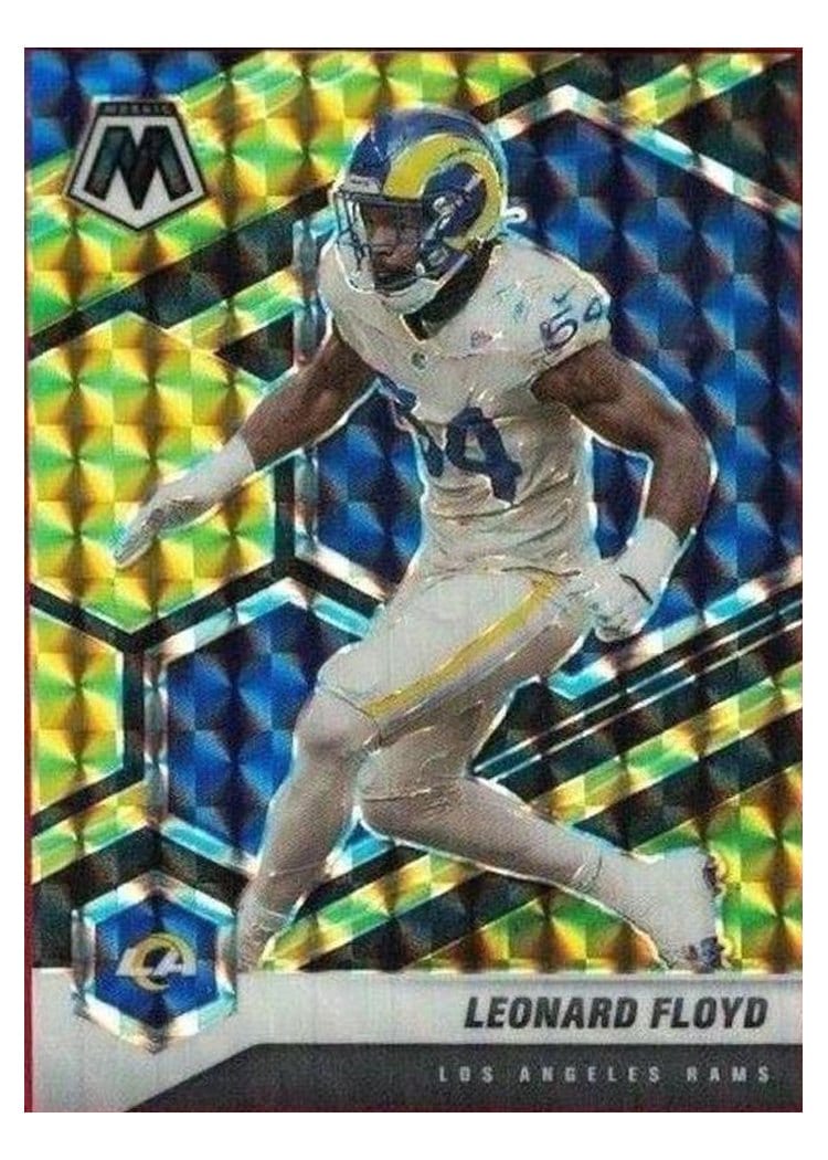 2021 Panini Mosaic Base Set Leonard Floyd #121 card