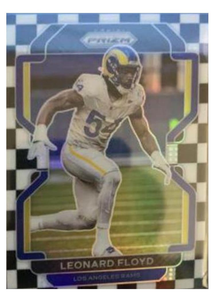 2021 Panini Prizm Base Set Leonard Floyd #70 card