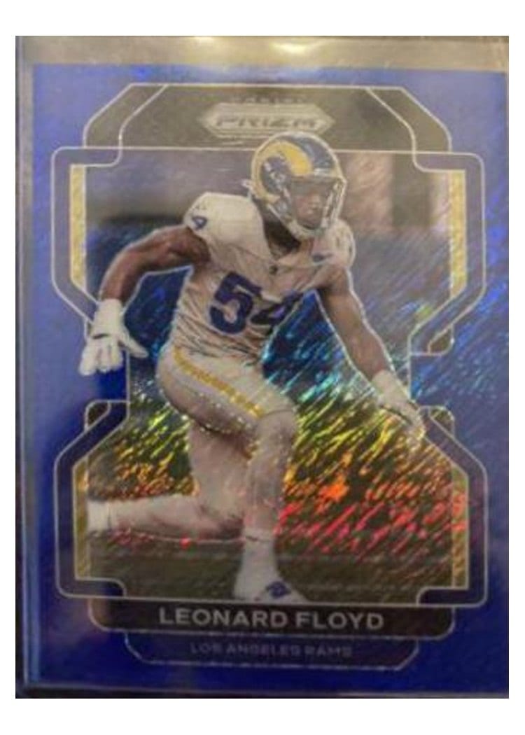 2021 Panini Prizm Base Set Leonard Floyd #70 card