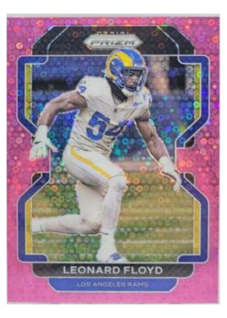 2021 Panini Prizm Base Set Leonard Floyd #70 card